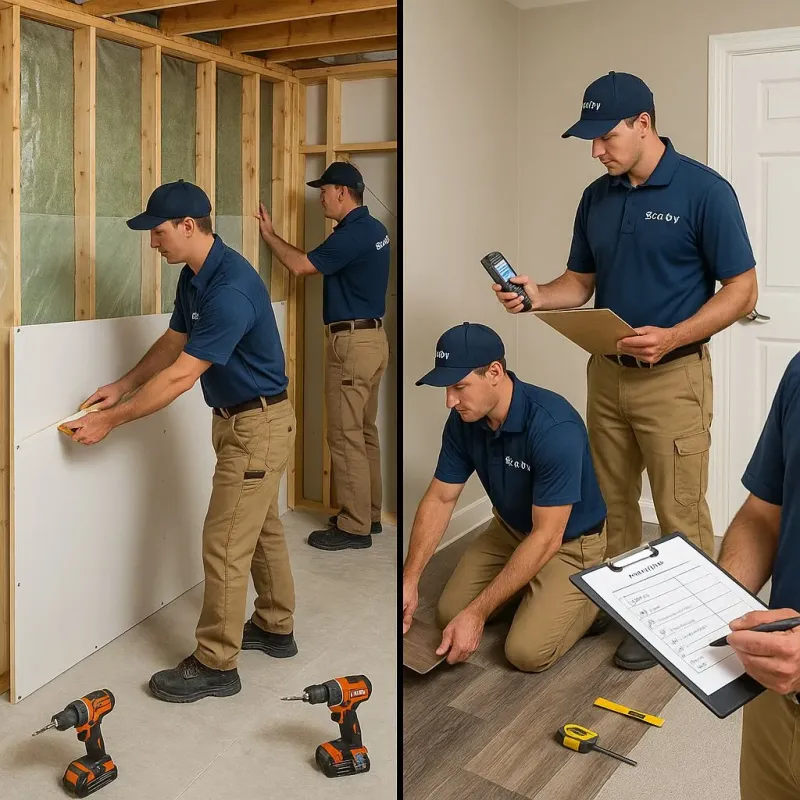 Repairs and Reconstruction process in Cranston, RI