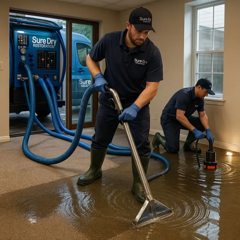 Water Extraction and Removal process in Cranston, RI